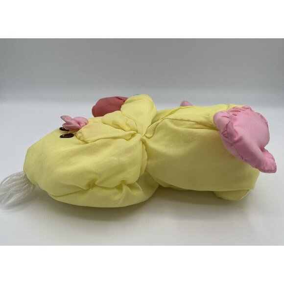 Vintage Fisher Price The Easter Puffalumps Chick w/flowers 8025 & 8026 (1988) - Picture 13 of 16